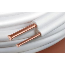 Izolasyonlu Boru Beyaz Çiftli 1/4"0,70 + 1/2"0,70 9 mm ( Split )