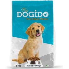 Dogido Kuzu Etli Pirinçli Yavru Köpek Maması 3 kg