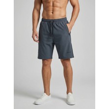 Sparrow Erkek Regular Biye Detaylı Baskılı Ince Nefes Alabilen Kumaş Şort