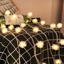 Oktay Sesal Kirpi Top LED Işık  Noel LED Işık Kirpi Gün Işığı LED Işık Ipled Işık Fişli Model