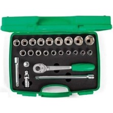 Aesco Elta 1115 1/2 24 Parça Lokma Anahtar Takımı