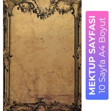 Organik Yolda 10 Sayfa Mektup Kağıdı A4 Boyut M7