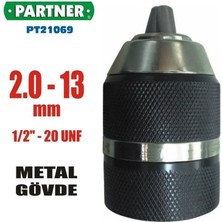 Aesco Partner 21069 Anahtarsız Mandren 13 mm 1/2