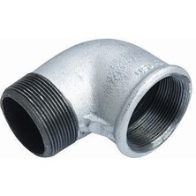 Aesco Galvanizli Kuyruklu Dirsek 2 Lik