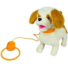 urfakent bilişim ve medya danışmanlık PFT-B019 Peluş Tasmalı Yürüyen Köpek