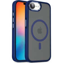 Nuveden Ieg™  Iphone 16E Winner Magsafe Kapak - Lacivert NVDN-CEPAKS34