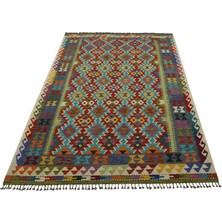 Zehra Abla Halı Yeni El Dokuma Ender Kemaliye Horasan Türkmenleri Yün Salon Kilimi 7016