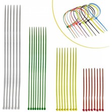 MiraLive 30 Parça Plastik Kablo Kelepçe Seti Kablo Düzenleyici Bağlama Bantları (4887)