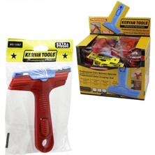 MiraLive 40 Adet Profesyonel - Oynar Başlı Cam Kazıma - Buz Kazıyıcı Bıçak Plastik Sap (4887)