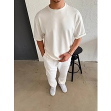 Gökyüzü Moda Erkek Duble Kol Basic Tişört