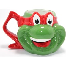 Epilons Ninja Kaplumbağalar Raphael 3D Kabartmalı Kupa Bardak ALK4540