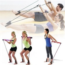 MiraLive Jimnastik Çubuğu Plates Barı Taşınabilir Spor ve Egzersiz Aleti (4887)