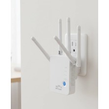 MiraLive 300MBPS Wifi Tekrarlayıcı Wps Güvenlikli Ap Modlu Güçlendirici