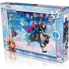NessiWorld Ks Oyuncak Frozen Puzzle 100 Parça FRZ.714-1