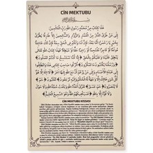 Bemenda Cin Mektubu Mdf Tablo
