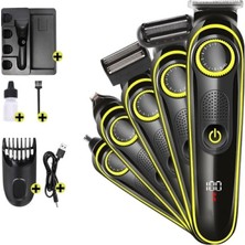 MiraLive Saç &amp;amp;amp; Sakal Şekillendirici Tıraş Makinesi Erkek Bakım Seti 5 In 1 Ultimate (K95)