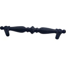 Marsilyan Antika Tarz Dekoratif Pirinç Yeni Sütun Mobilya Kulbu - 192MM, Oksit