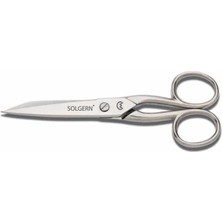 Marsilyan Solgern M-218 Sivri Uçlu Iplik Temizleme Makası No: 5,5 Inç / 13,97 cm - Nikel Kaplama