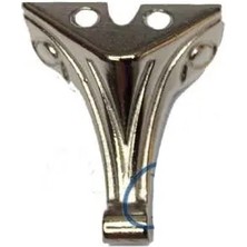 Marsilyan Moda Ahşap, Mdf, Sunta Sandık Ayağı, Kutu Ayak 2,5 cm - Nikel