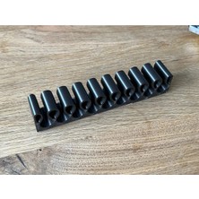 LTG Nova Kablo Düzenleyici - 9 Yuvalı Masaüstü Klipsi ile Dağınıklığa Son