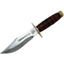 Marsilyan Halmak Metalik T.c. Komando Outdoor Bıçağı 25 cm - Kılıflı