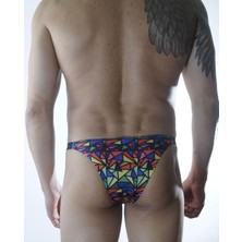 LTG Nova Erkek Renkli Desenli Brazillian Slip