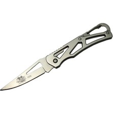 Marsilyan Alaska 1606 Metal Mini Çakı 14 cm Manuel, Kemerlikli