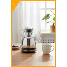 LTG Nova 1 Litre Şeffaf Akrilik Termos Sürahi | 12 Saat Sıcak 24 Saat Soğuk Tutucu