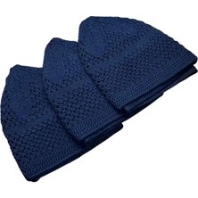 El Örgü Model Takke Lacivert