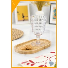 LTG Nova Allegra Şeffaf Kırılmaz Cam Görünümlü Akrilik Kadeh 450 ml