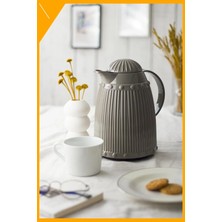 LTG Nova 1 Lt Cam Içli Termos - 12 Saat Sıcak & 24 Saat Soğuk Tutma, Gri