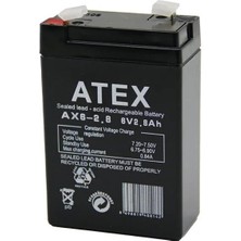 LTG Nova Ince Akü 6V 2.8AH Amper