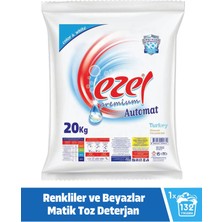 Ezel Premium Matik Toz Çamaşır Deterjanı Renkliler ve Beyazlar Için 20 kg