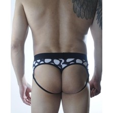 LTG Nova Erkek Desenli Fantezi Jockstrap Iç Giyim