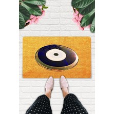 LTG Nova Nazar Boncuğu Tasarımlı Kaymaz Kapı Önü & Iç Mekan Paspası