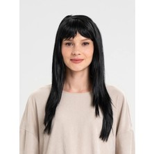 LTG Nova Siyah Renk Uzun Parti Peruğu