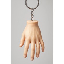 LTG Nova Gerçekçi El Şeklinde Anahtarlık - Ten Rengi Benzersiz Tasarım Anahtar Aksesuarı
