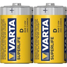 LTG Nova Superlife Çinko Büyük D Boy Pil 24'lü Paket