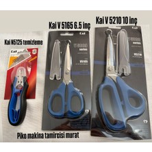 Kai N 5125 - Kai V 5165 6,5 inç  Kai V 5210 8 inç Mavi Makas Serisi