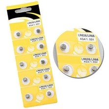 LTG Nova Saat Pili - Düğme Pil 10LU Paket LR626-LR66 AG4-1.55V