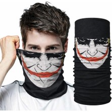 LTG Nova Joker Desenli Çok Amaçlı Buff – Yüz, Boyun ve Bandana Maskesi 5 No