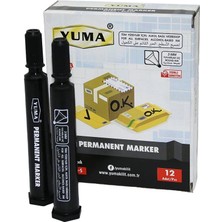 LTG Nova Yuma YM-790S Si̇yah Koli̇ Kalemi̇ 12 Adet