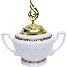 Epilons Buhurdanlık Seramik Kulplu Zamak Kapak Detaylı