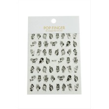 Hsc Bilişim Gül Kız Tattoo Dövme Sticker