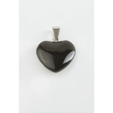 Hsc Bilişim Onix Kalpli Doğaltaş Kolye Ucu