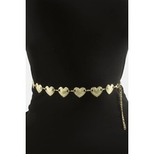 Hsc Bilişim Kalp Metal Zincir Kemer