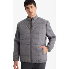 DeFacto Sıcak Tutan Su Geçirmez Slim Fit Dik Yaka Esnek Mont D7532AX26SP