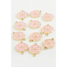 Hsc Bilişim Yıldız Tek Kulplu Mineli Bileklik ve Kolye Ucu Aparatı 1 Adet