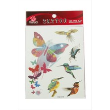 Hsc Bilişim Ağaç Kakan Tattoo Dövme Sticker