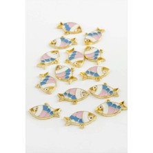 Hsc Bilişim Balık Tek Kulp Mineli Bileklik ve Kolye Ucu Aparatı 1 Adet